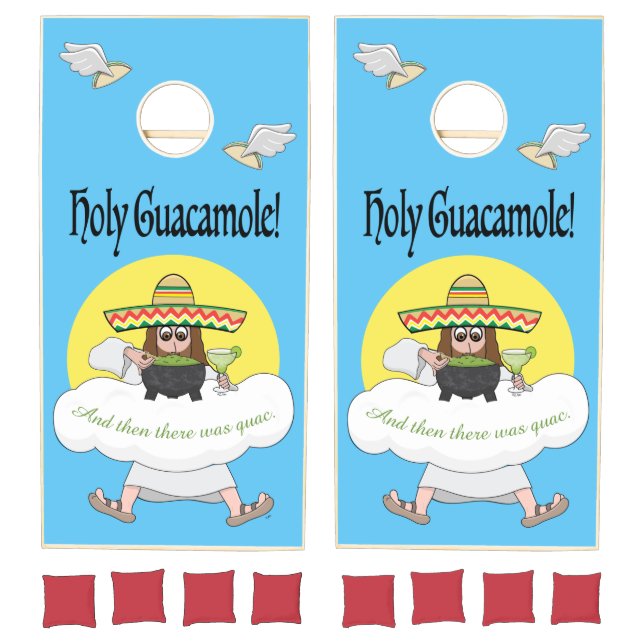Holy Guacamole Cornhole Set (Set)