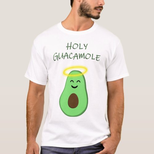Holy Guacamole cute avocado T_Shirt
