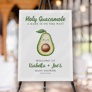 Holy Guacamole Cute Funny Welcome Foam Board