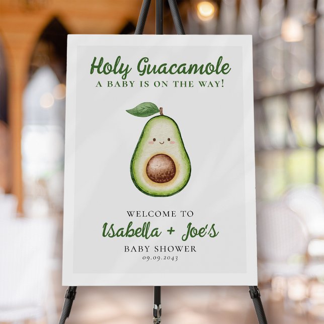 Holy Guacamole Cute Funny Welcome Foam Board (Creator Uploaded)