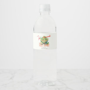 Holy Guacamole Fiesta Baby Shower CUSTOM Water Bottle Label