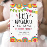 Holy Guacamole Fiesta Cactus Couples Shower