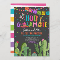 Holy Guacamole Fiesta Cactus Couples Shower