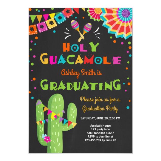 Fiesta Graduation Invitations 8