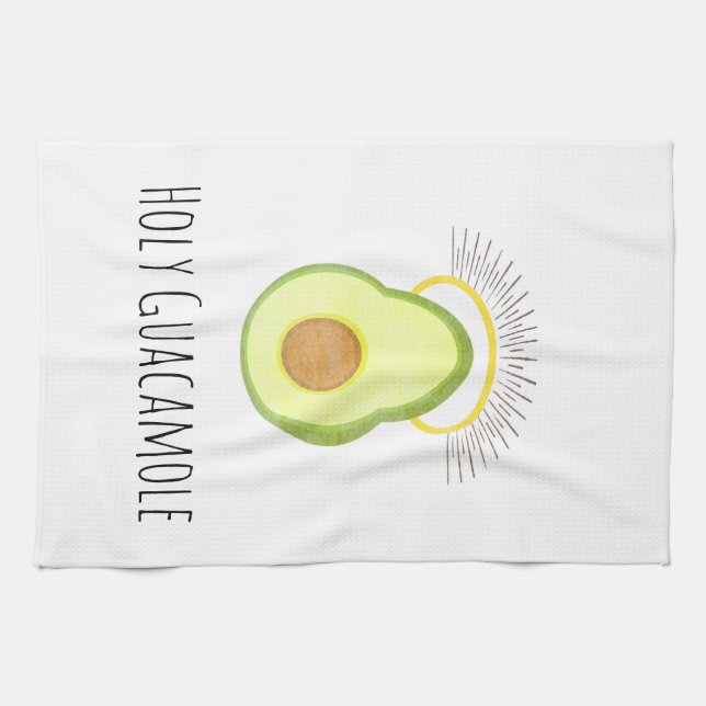 Holy Guacamole, Funny Towel (Horizontal)