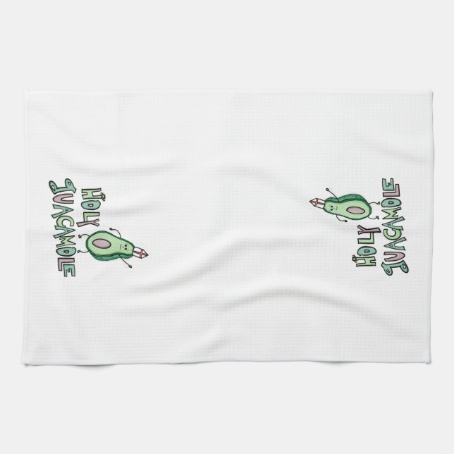 Holy Guacamole Kitchen Towel (Horizontal)