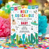 Holy Guacamole Mexican Fiesta Baby Shower
