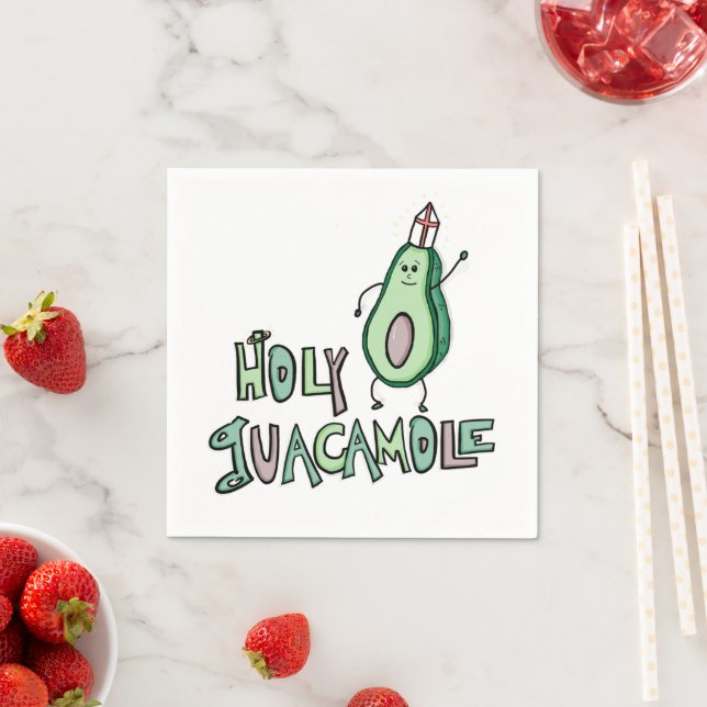 Holy Guacamole Napkins (Insitu)