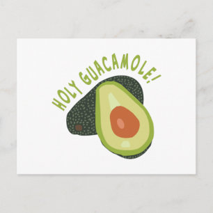 Holy Guacamole Postcard