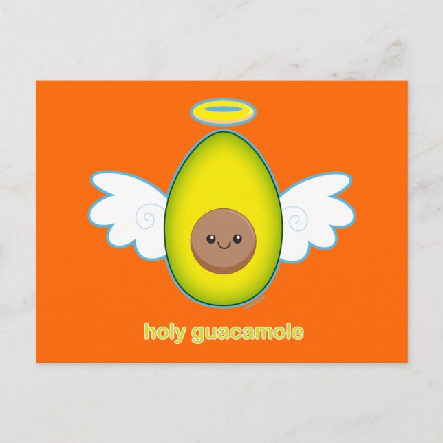 Holy Guacamole Postcard (Front)