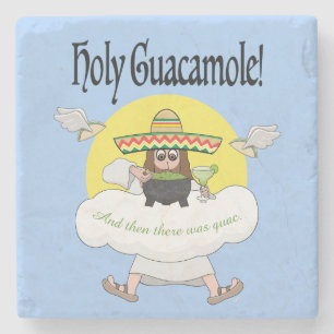 Holy Guacamole Stone Coaster