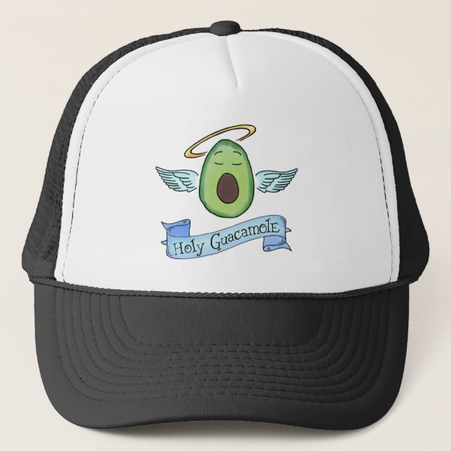 Holy Guacamole Trucker Hat (Front)