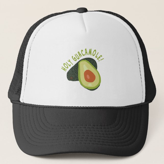Holy Guacamole Trucker Hat (Front)