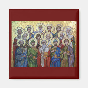 Holy Healers & Unmercenaries Orthodox magnet