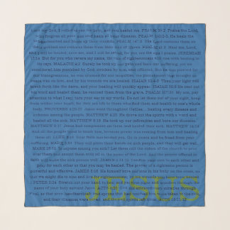 Holy Healing Scripture Christian Prayer Cloth Scarf