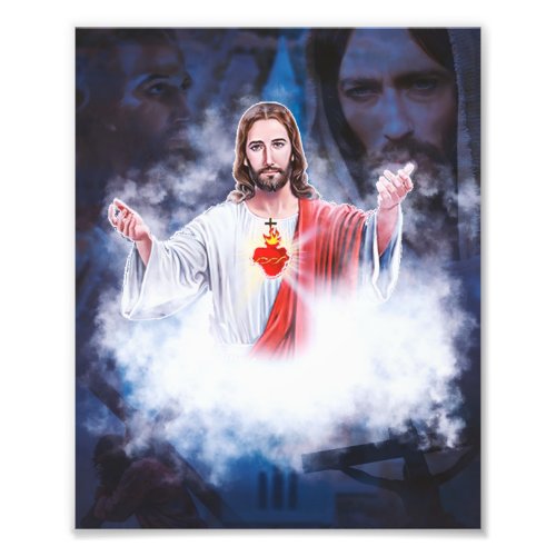 Holy Heart of Jesus Photo Print