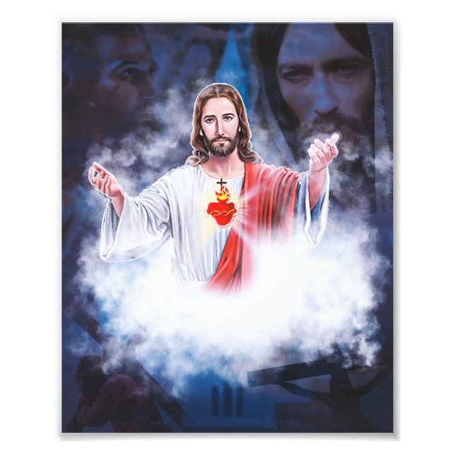 Holy Heart of Jesus Photo Print (Front)