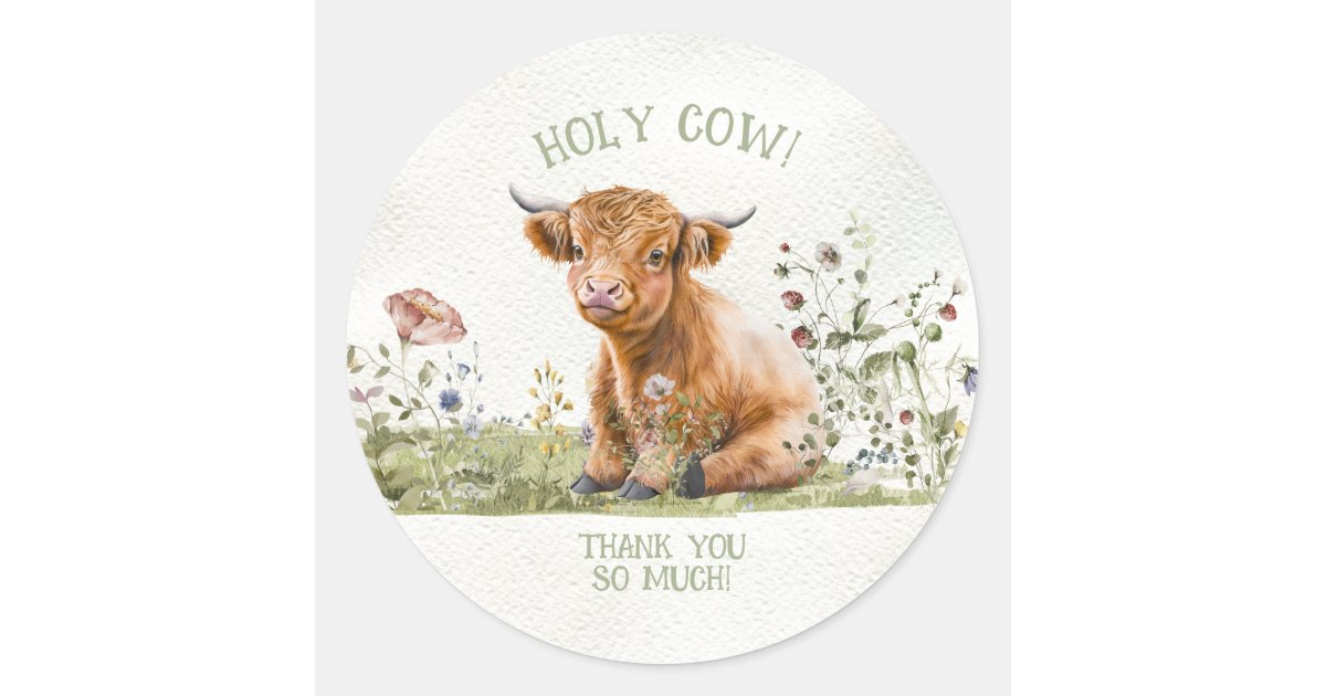 Highland Cow Keyring - Folksy