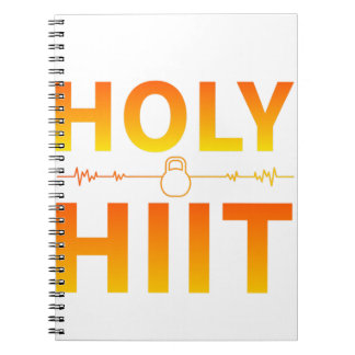 Holy Hiit - Hiit Workout, Interval Training Notebook