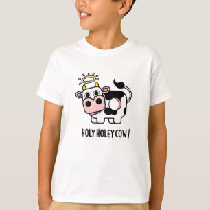 Holy Holey Cow Funny Animal Pun T-Shirt
