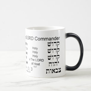 Holy Holy Holy is the LORD Color Morph Mug