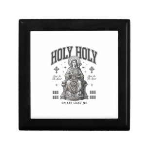 Holy Holy Vintage Engraving Religious Shirt Design Gift Box