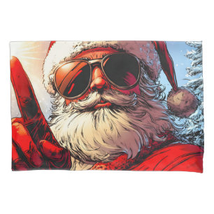 Holy Jolly Santa Divine Glow Pillow Case