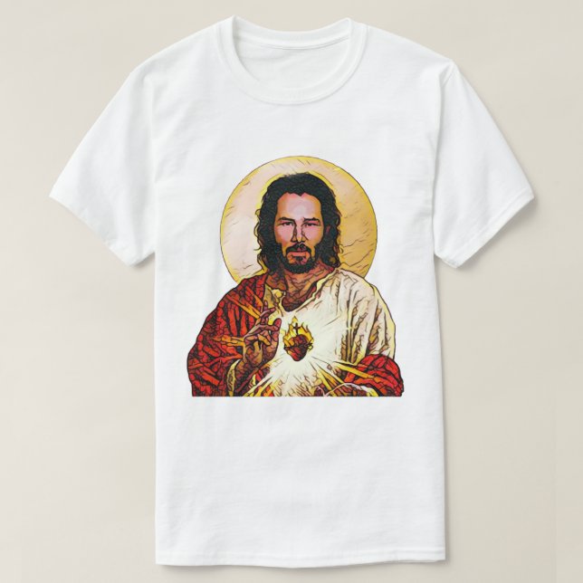 Holy Keanu - T-Shirts, Gadgets &amp; Face Masks T-Shirt (Design Front)