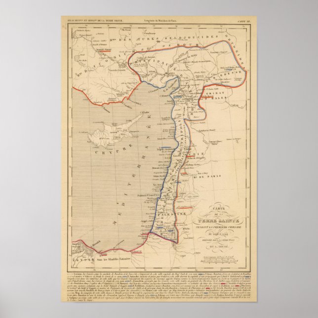 Holy Land, during the first crusade Poster (Front)