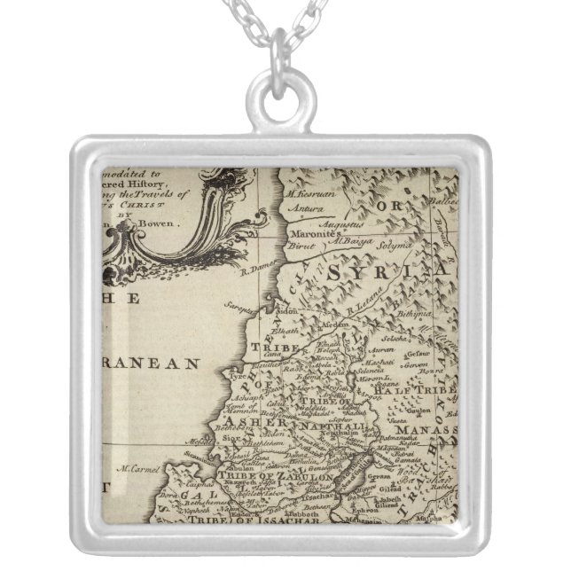 Holy Land Silver Plated Necklace (Front)