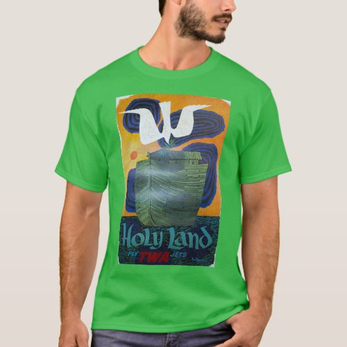 Holy Land vintage travel poster T_Shirt