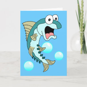 40th Fishing Birthday Cards & Templates