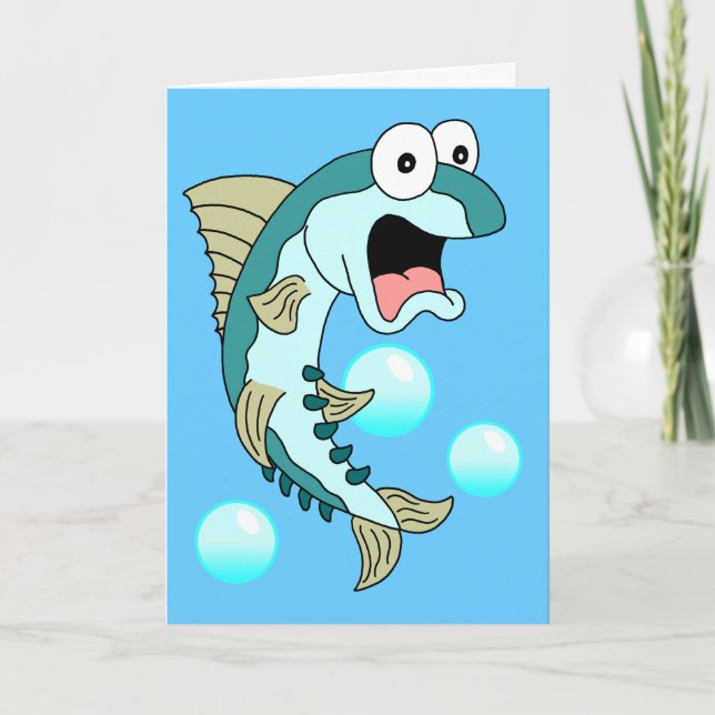 Holy Mackerel, You're 70! Funny 70th Birthday Card (Front)