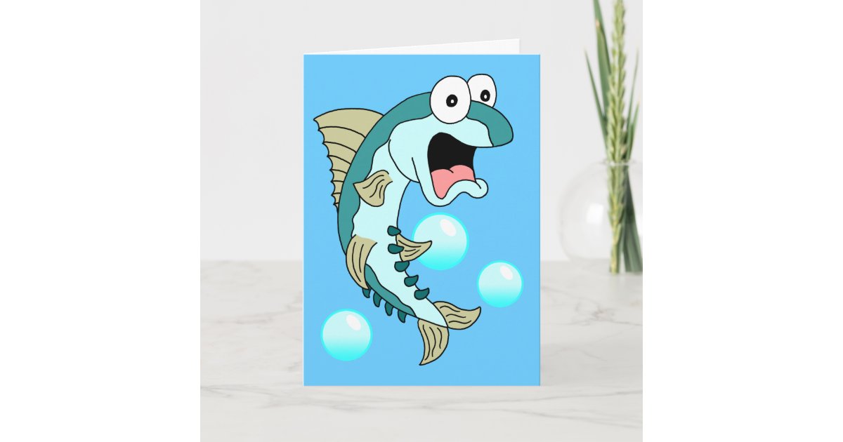 Birthday Fish Greeting Card