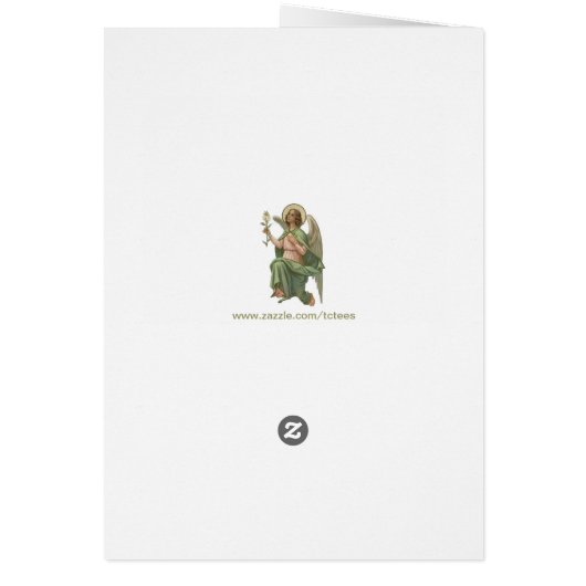 Holy Mass Card (Back)