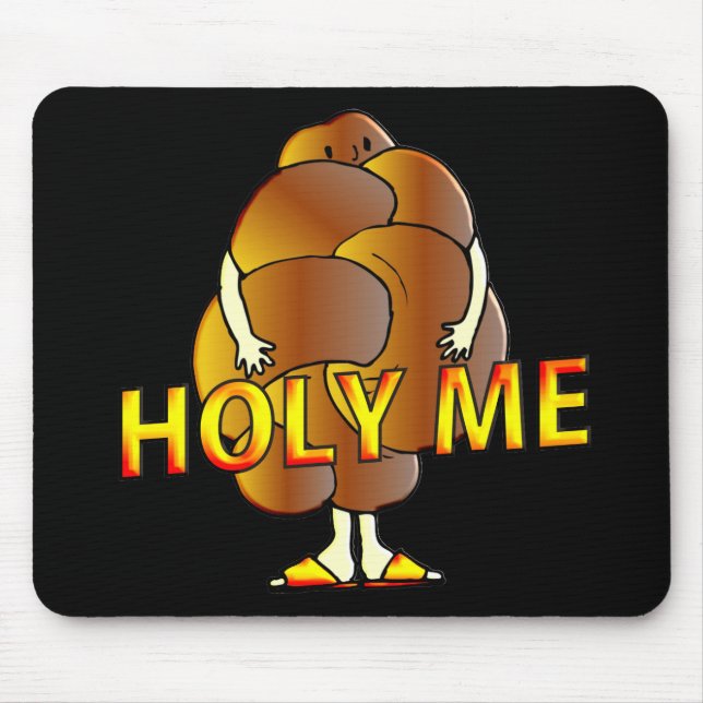 Holy Me Mouse Pad (Front)