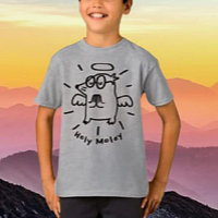 Holy Moley | Funny Angel Mole Kids' Shirt