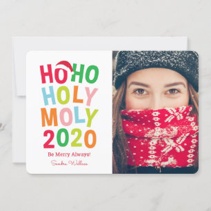 Holy Moly 2020 Holiday Photo Card