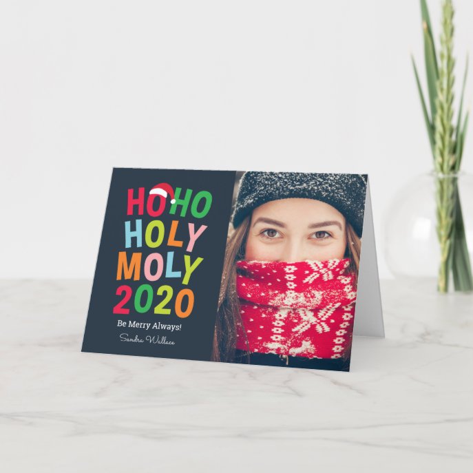 Holy Moly 2020 Holiday Photo Card