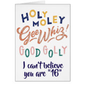 HOLY MOLY & GOOD GOLLY YOU ARE ****16**** (Front)