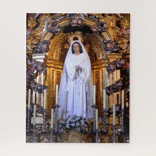 Holy mother Mary Jigsaw Puzzle (Vertical)