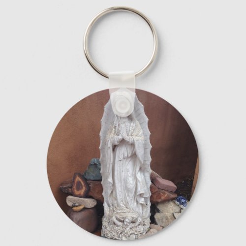 Holy Mother Mary Keychain