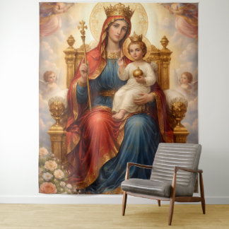 Holy Mother of God – Divine Love & Protection´12 Tapestry