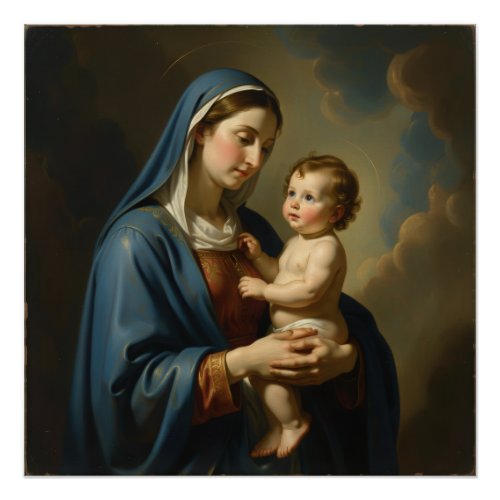 Holy Mother of God – Divine Love & Protection´4 Poster