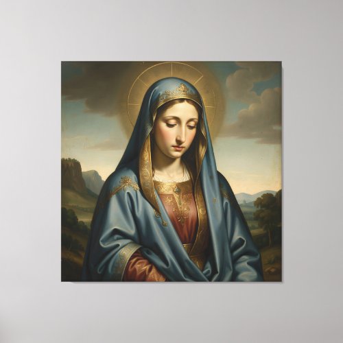 Holy Mother of God – Divine Love & Protection´6 Canvas Print