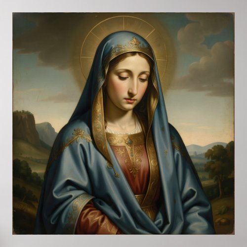 Holy Mother of God – Divine Love & Protection´6 Poster