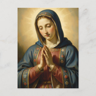 Holy Mother of God – Divine Love & Protection Postcard