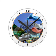 Holy mountain Kailash & Tibet, Buddhism /Himalayas Round Clock