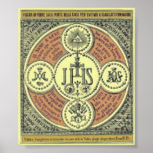 Holy Name Emblem Poster