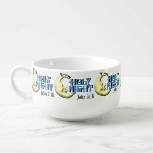 Holy Night Customize It Christmas Soup Mug